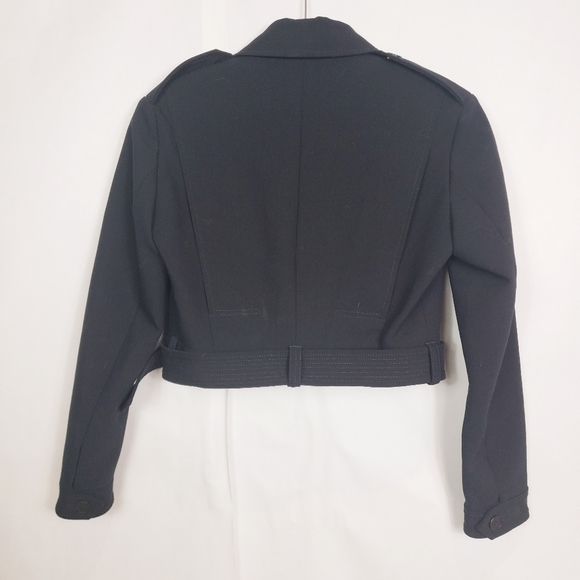 Maje Via cropped military style jacket - Picture 7 of 11